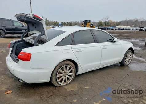 2013 Audi A6 Premium Plus из США, поврежденный, VIN WAUGFAFC4DN099528